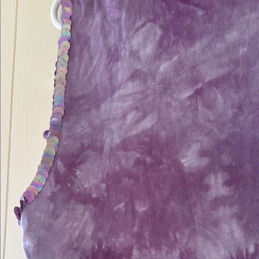 RESERVED for MalloryCB Funky Purple Cat Dress with Pink Tulle Skirt - Picture 4 of 8